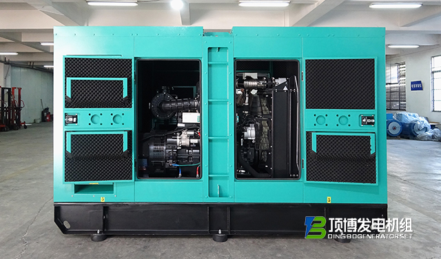 180KW上柴靜音箱發(fā)電機組1