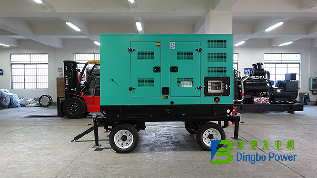 110KW玉柴防雨移動拖車發(fā)電機組1