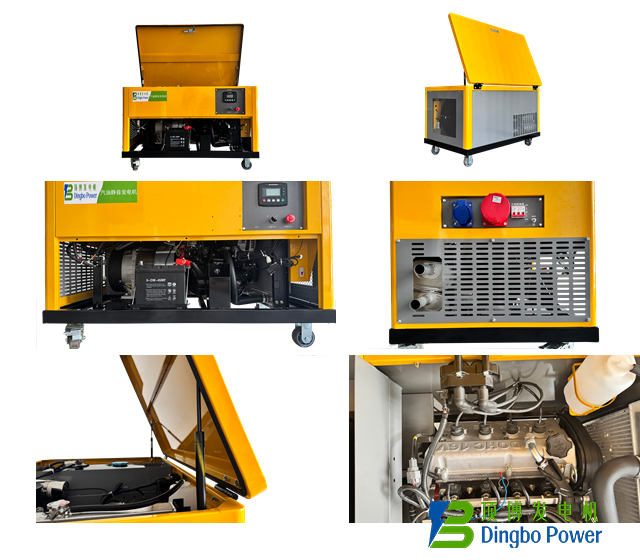 15KW靜音汽油發(fā)電機(jī)組2