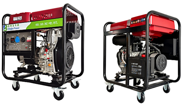5KW開架式柴油發(fā)電機(jī)組2